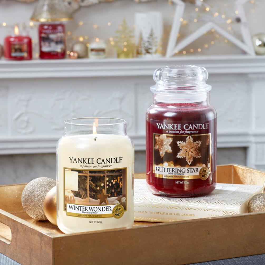 Yankee Candle Glittering Star Large Jar Extra Image 1